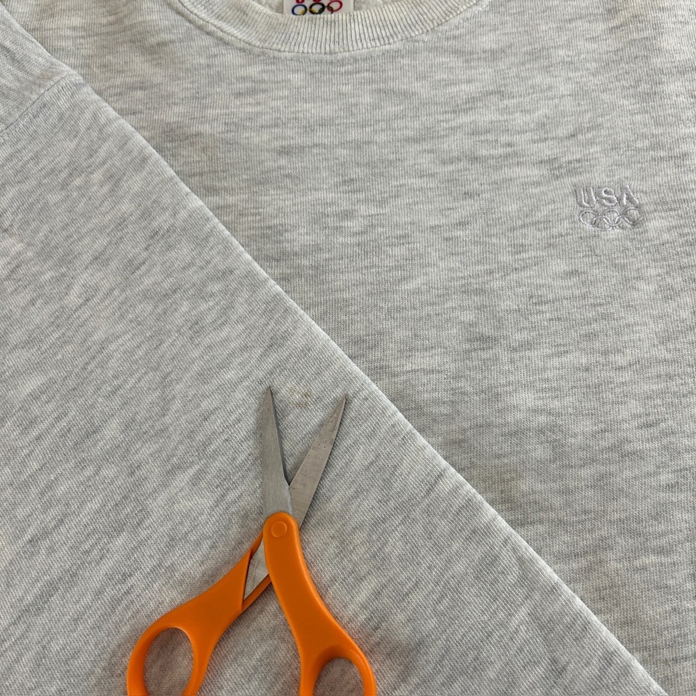Vintage 80s 90s USA Olympics JC Penney Heathered Embroidered Crewneck Sw… - Picture 12 of 15